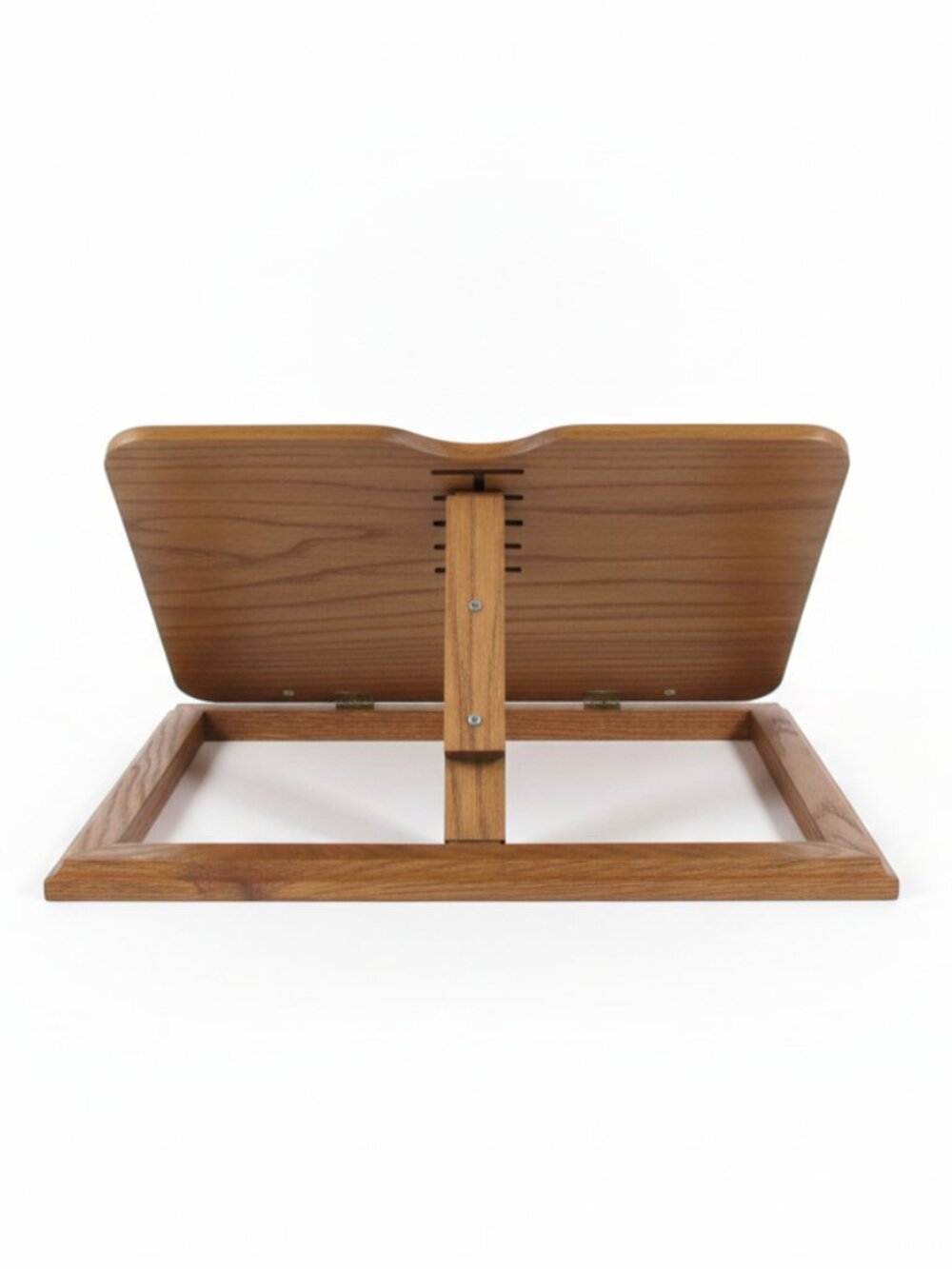 Solid Wood Church Stand Engraved Cross Bible Book Holder Religious 16 x 11.5 - Picture 2 of 2